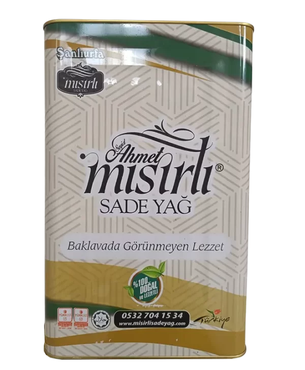 Mısırlı Sade Yağ 18kg - Görsel 5